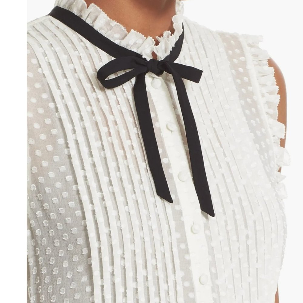 Joie 'Toledo' Sleeveless Silk Blend Top - Picture 4 of 5